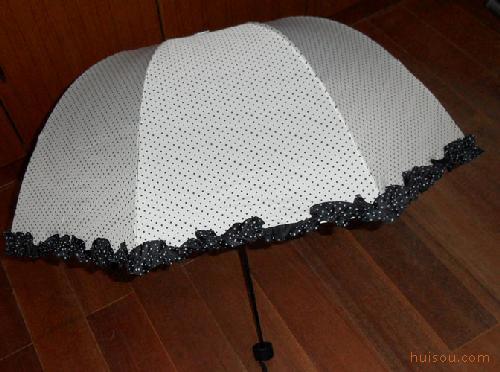 雨伞价格_阿波罗花边反三折雨伞 白色批发价格