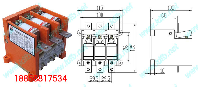 CKJ5、CKJP系列真空接触器适用于交流50HZ,额定工作电压至1140V,额定工作电流125400A的电 力网络,供直接或远距离接 通和分断主电路之用。因主触头在高真空环境中工作,因此居有电弧不外露、体积小、重量轻、寿命长、维修周期长等优点,特别适宜于组成各种路灯控制器及工作 于油田、化工等场合。