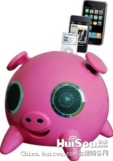 音箱价格_iphone太空猪音响 猪头音响 触摸音箱