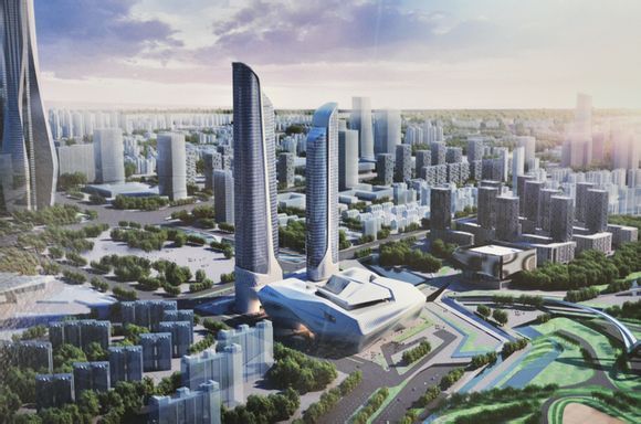 奥雅丽固签约南京青奥中心双塔楼外幕墙阳极氧化铝蜂窝板项目