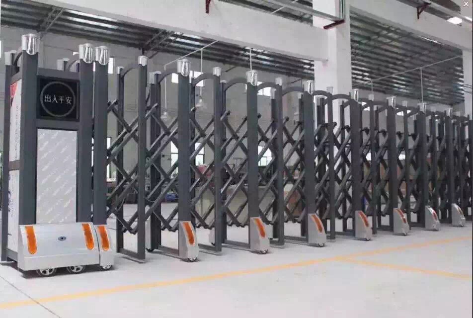 广州电动自动伸缩门,拉闸电门,栅栏电动门,停车场 学校小区大门