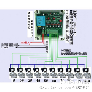 脉冲控制仪接线图图片-sn-d-10新乡市三诺电器有限公司