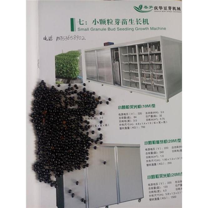 芽苗菜种子催芽机青州庆华豆芽机活体蔬菜培育机