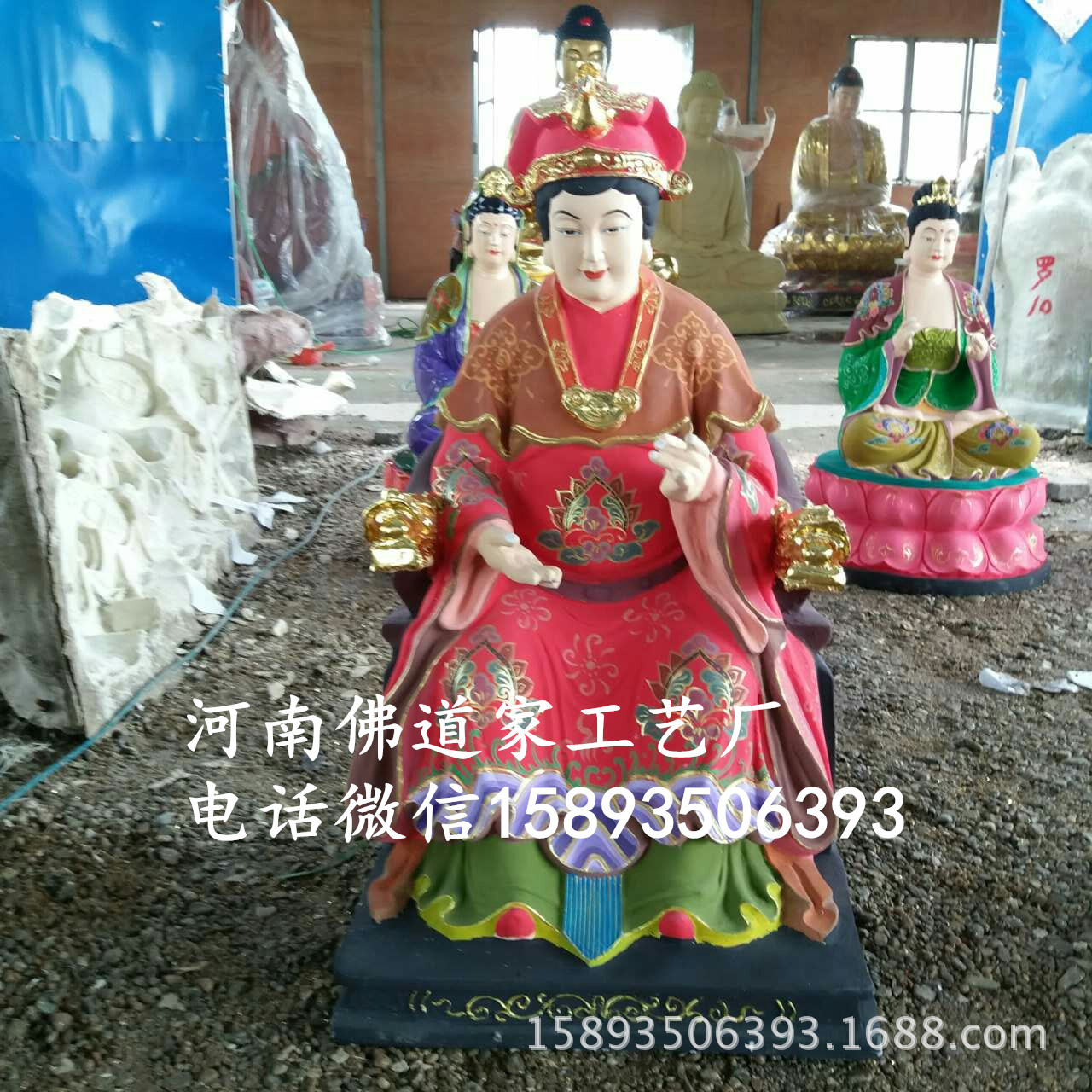 金陵十二钗神像价格 十二金钗树脂神像生产厂家 十二金仙神像订制